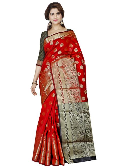 women self design banarasi saree - 21696649 - Very Small Image - 1
