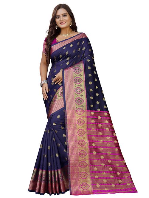 women self design banarasi saree - 21696834 - Very Small Image - 1