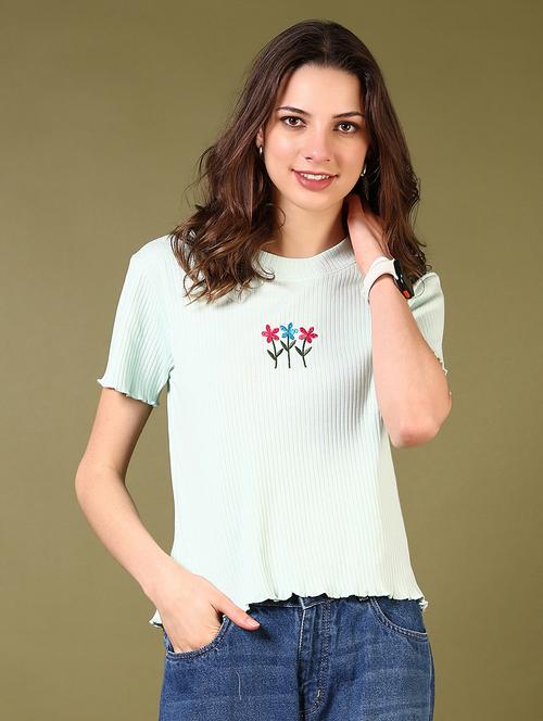 women printed short sleeve t-shirt - 21697597 - Very Small Image - 1