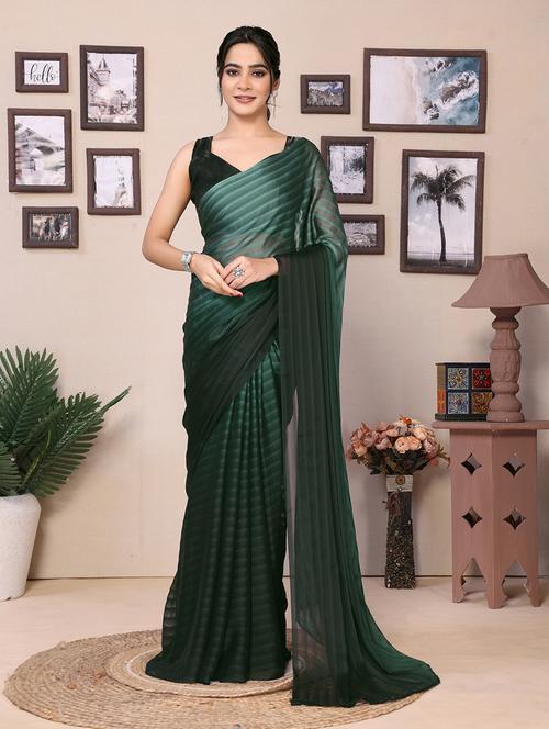 women ready to wear casual wear saree with blouse - 21698586 - Very Small Image - 1