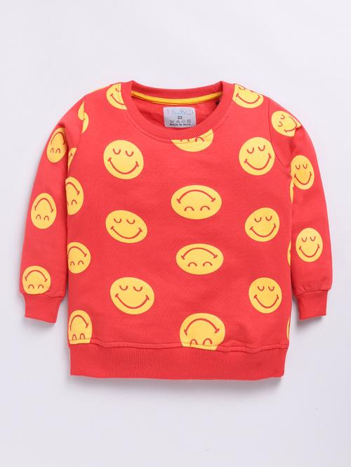 kids printed long sleeve sweatshirt - 21699381 - Very Small Image - 1