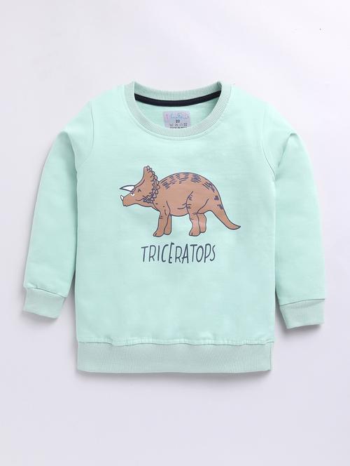 kids printed long sleeve sweatshirt - 21699383 - Very Small Image - 1