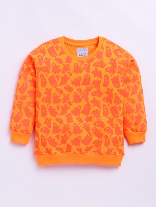 kids printed long sleeve sweatshirt - 21699388 - Very Small Image - 1