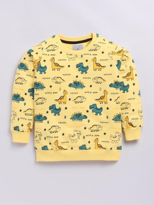 kids printed long sleeve sweatshirt - 21699389 - Very Small Image - 1