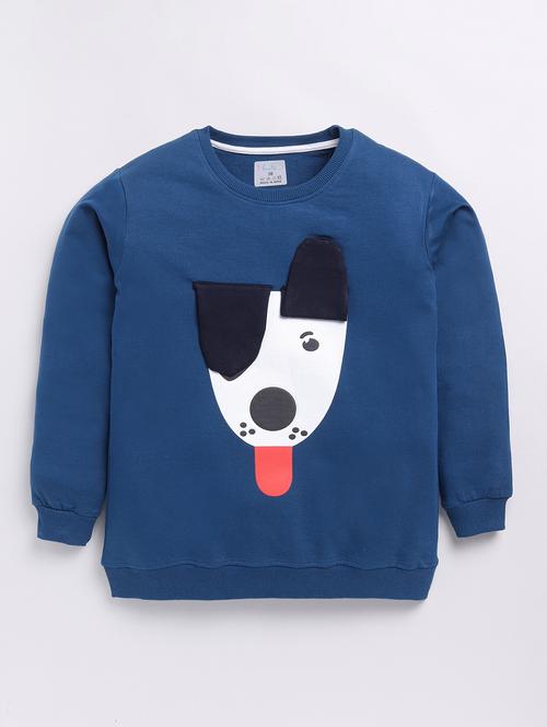 kids printed long sleeve sweatshirt - 21699394 - Very Small Image - 1