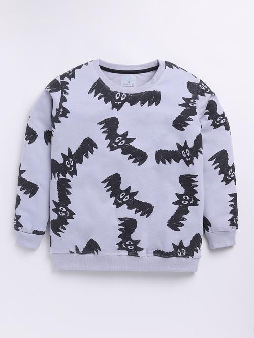 kids printed long sleeve sweatshirt - 21699400 - Very Small Image - 1