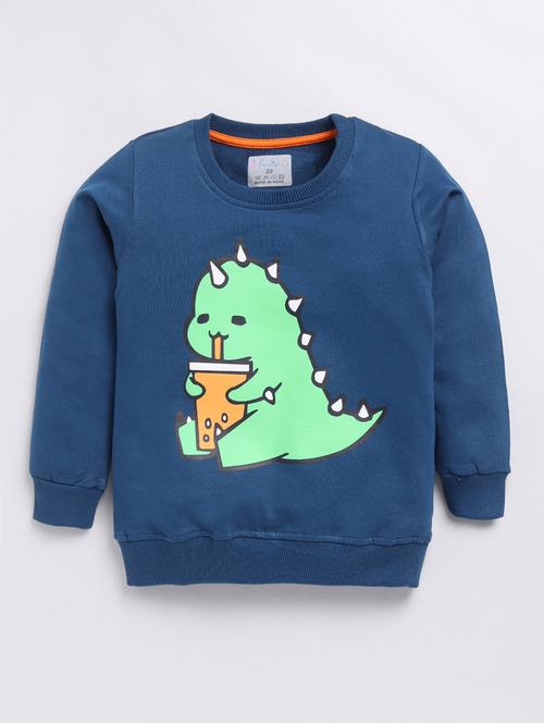 kids printed long sleeve sweatshirt - 21699404 - Very Small Image - 1