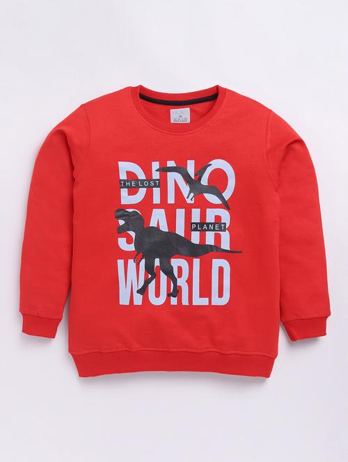 kids printed long sleeve sweatshirt - 21699408 - Very Small Image - 1