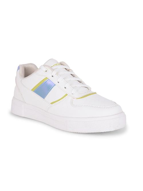 women white lace-up sports shoes - 21699889 - Very Small Image - 1