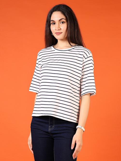 women printed short sleeve t-shirt - 21700787 - Very Small Image - 1