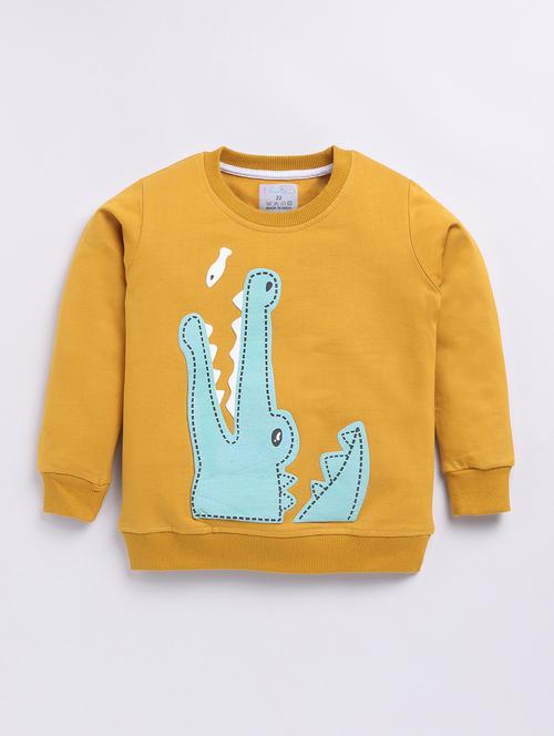 kids printed long sleeve sweatshirt - 21701133 - Very Small Image - 1