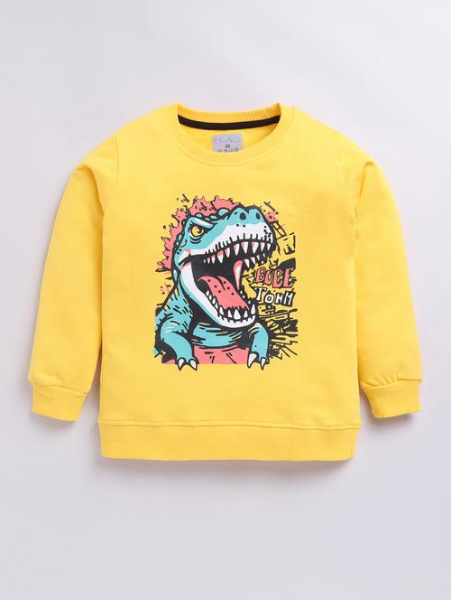 kids printed long sleeve sweatshirt - 21701135 - Very Small Image - 1