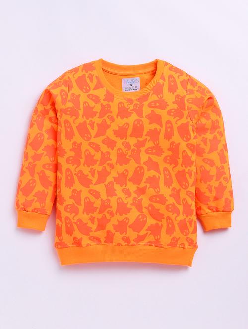 kids printed long sleeve sweatshirt - 21701138 - Very Small Image - 1