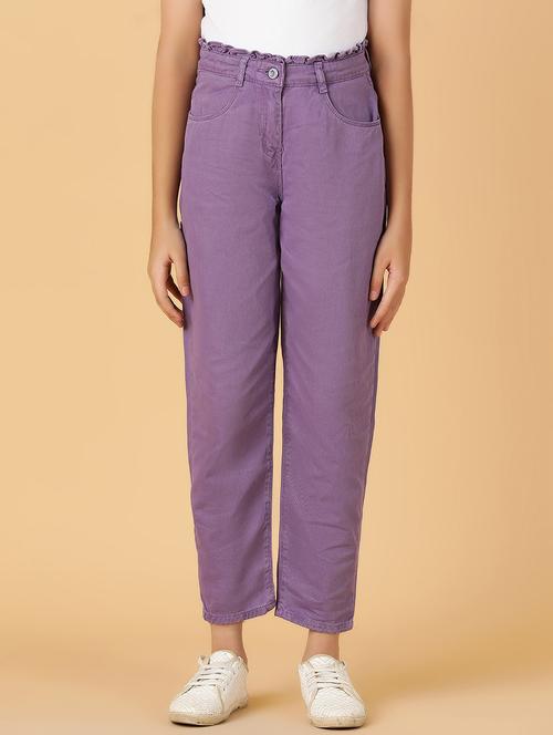 girls plain straight fit jeans - 21703700 - Very Small Image - 1