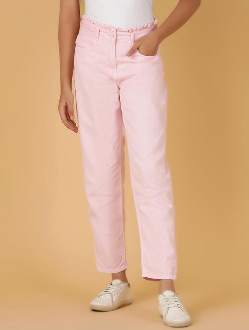 pink cotton jean - 21703703 - Very Small Image - 1