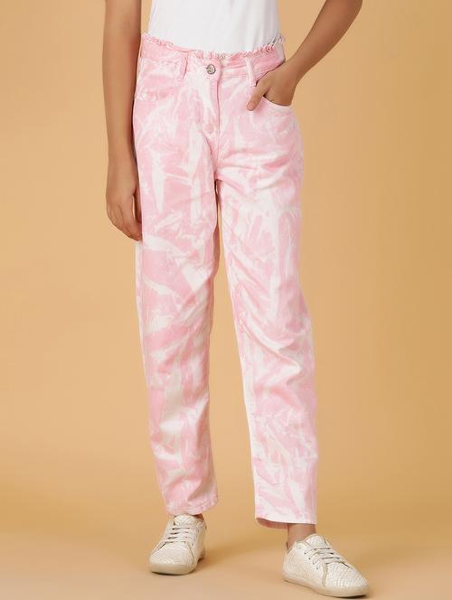 pink cotton jean - 21703705 - Very Small Image - 1