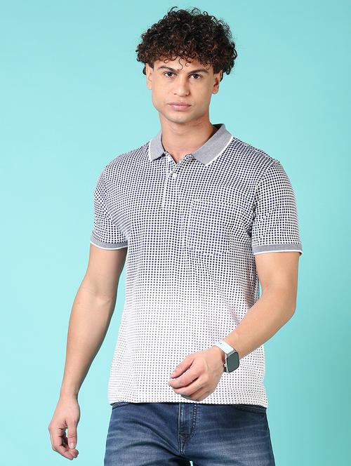 men short sleeves printed polo t-shirt - 21703869 - Very Small Image - 1