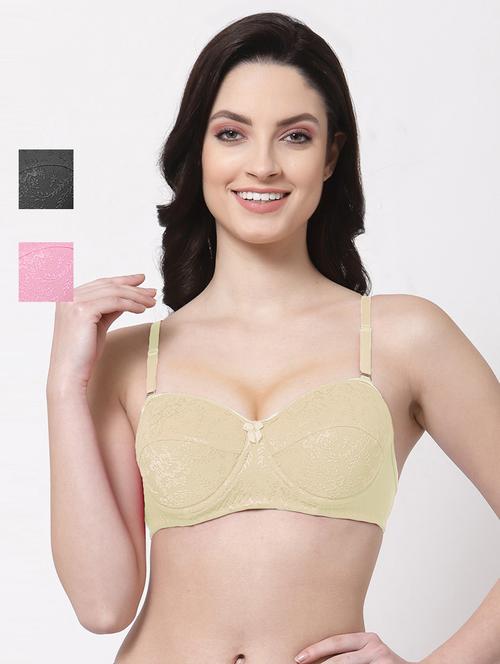 women pack of 3 lightly padded bra - 21704564 - Very Small Image - 1