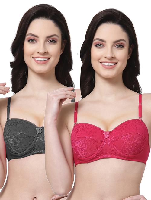 women pack of 2 lightly padded bra - 21704569 - Very Small Image - 1