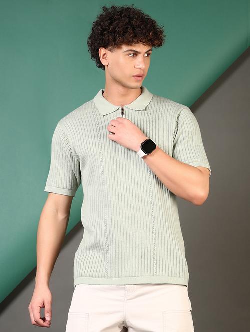 men textured short sleeves polo t-shirt - 21705804 - Very Small Image - 1