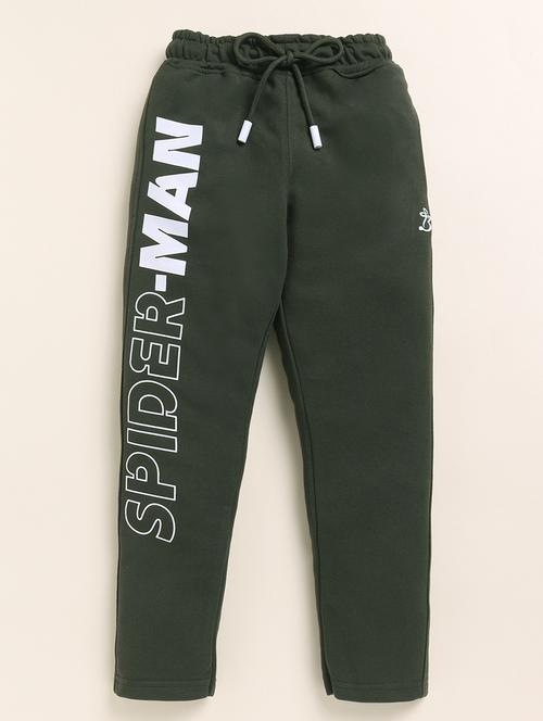 boys mid rise placement print track pant - 21706202 - Very Small Image - 1