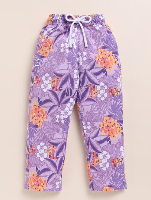 kids mid rise printed nightwear pyjama - 21706206 - Very Small Image - 1