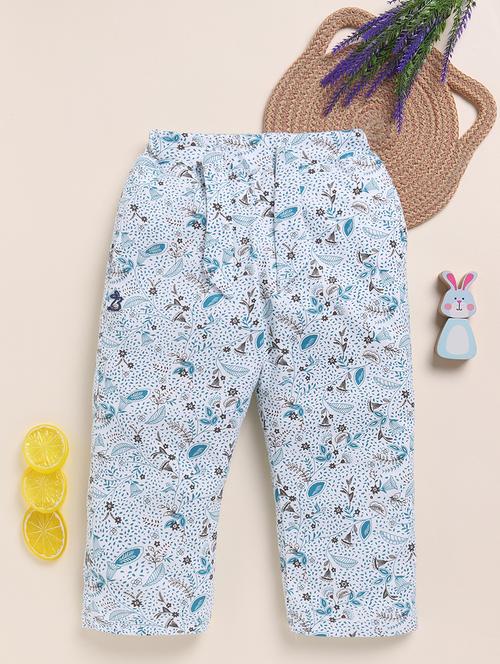 kids mid rise printed nightwear pyjama - 21706222 - Very Small Image - 1