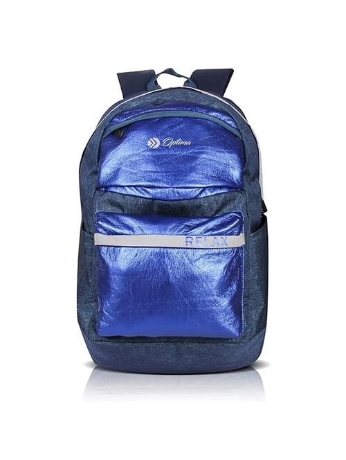 blue adjustable strap regular backpack - 21706673 - Very Small Image - 1