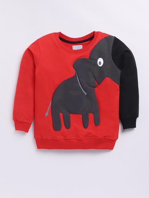 boys color block long sleeve sweatshirt - 21706987 - Very Small Image - 1