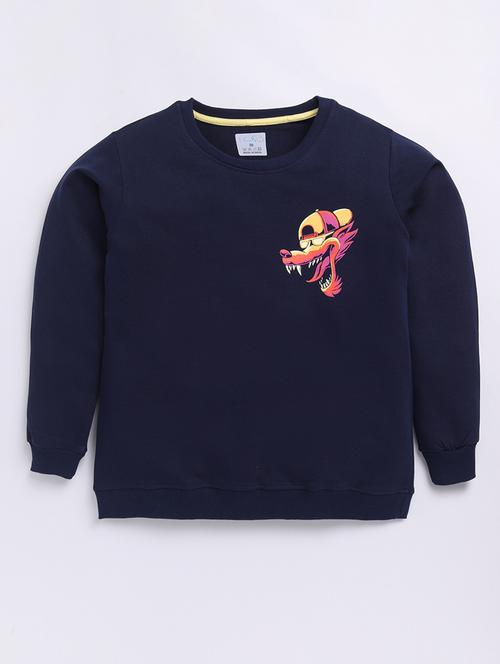 boys placement print long sleeve sweatshirt - 21706996 - Very Small Image - 1