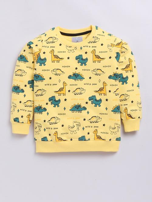 boys printed long sleeve sweatshirt - 21707000 - Very Small Image - 1