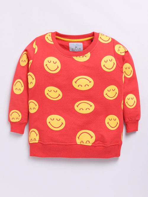 boys printed long sleeve sweatshirt - 21707002 - Very Small Image - 1