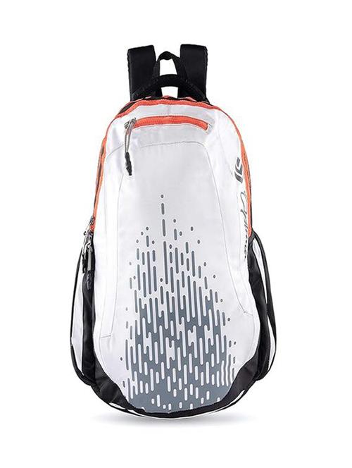 women white printed laptop backpacks - 21707815 - Very Small Image - 1