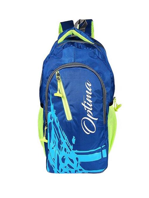 women blue printed regular backpacks - 21707820 - Very Small Image - 1