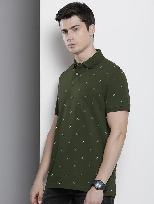 men short sleeves printed polo t-shirt - 21707891 - Very Small Image - 1