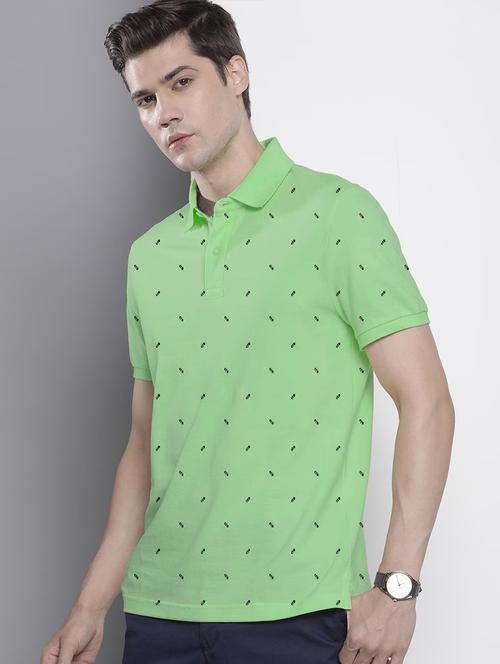 men short sleeves printed polo t-shirt - 21707894 - Very Small Image - 1