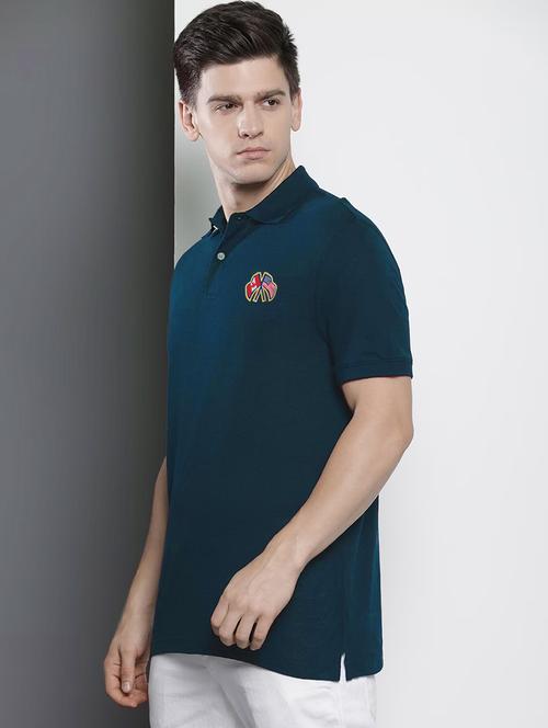 men short sleeves plain polo t-shirt - 21707899 - Very Small Image - 1