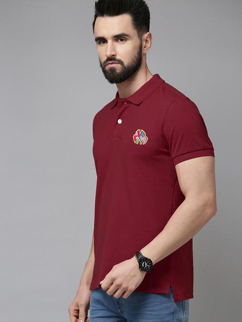 men short sleeves plain polo t-shirt - 21707905 - Very Small Image - 1