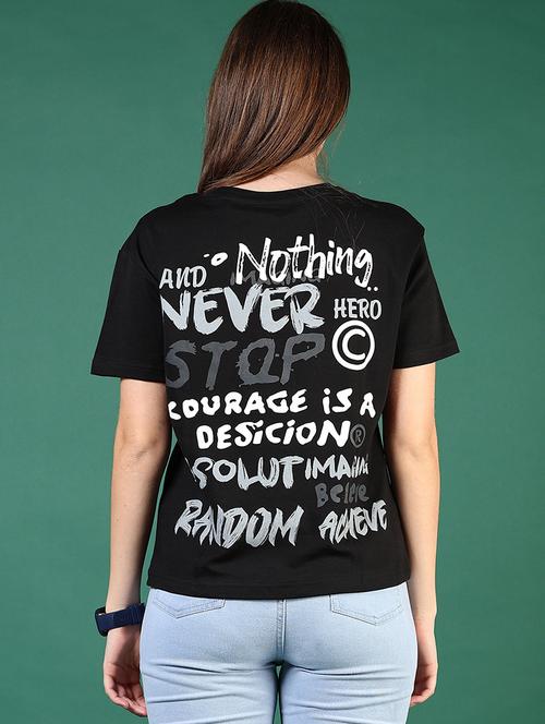 women printed short sleeve regular fit t-shirt - 21708310 - Very Small Image - 1