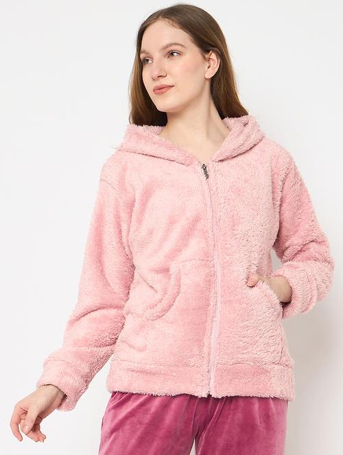 women long sleeves plain sweatshirt - 21709287 - Very Small Image - 1