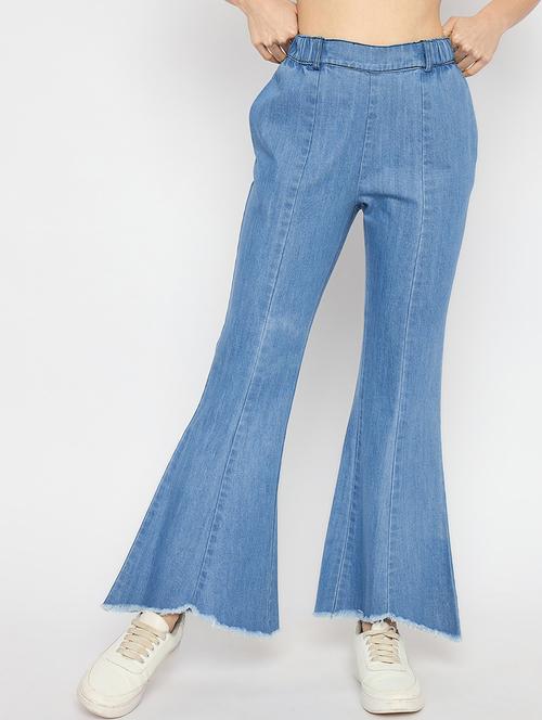 women light blue denim bootcut jeans - 21709368 - Very Small Image - 1