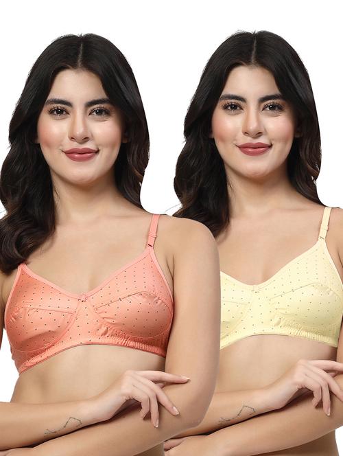 women pack of 2 printed regular bra - 21709414 - Very Small Image - 1