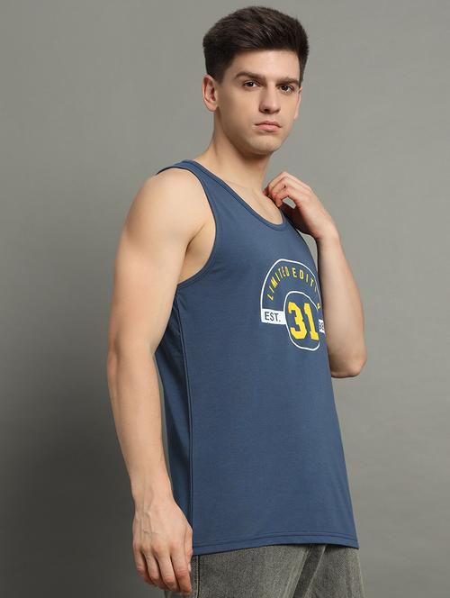 men typographic print round neck t-shirt - 21709930 - Very Small Image - 1