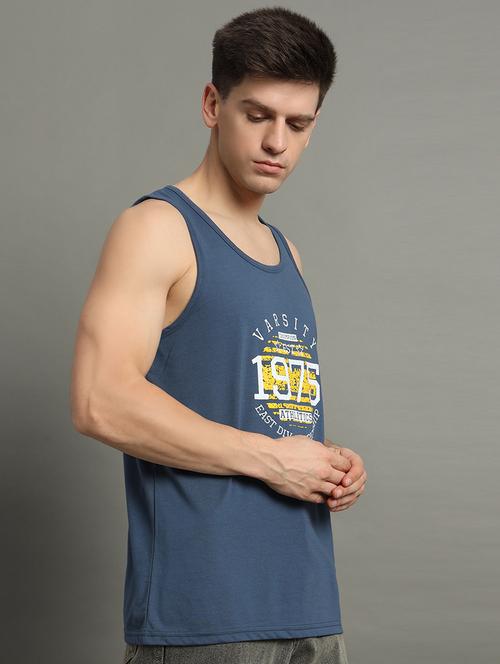 men typographic print round neck t-shirt - 21709939 - Very Small Image - 1