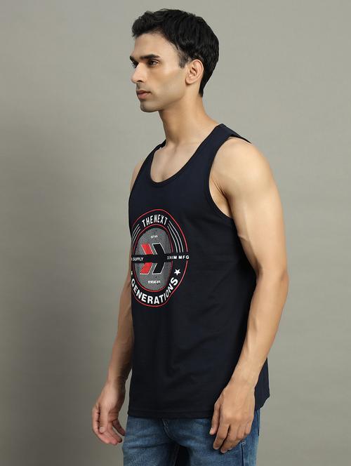 men typographic print round neck t-shirt - 21709948 - Very Small Image - 1