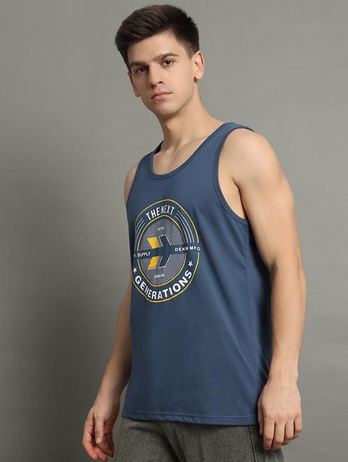 men typographic print round neck t-shirt - 21709953 - Very Small Image - 1