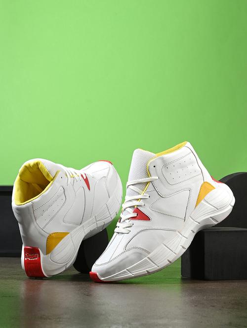 men solid running sport shoes - 21710346 - Very Small Image - 1