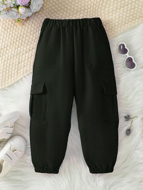 boys solid mid rise cargo - 21710482 - Very Small Image - 1