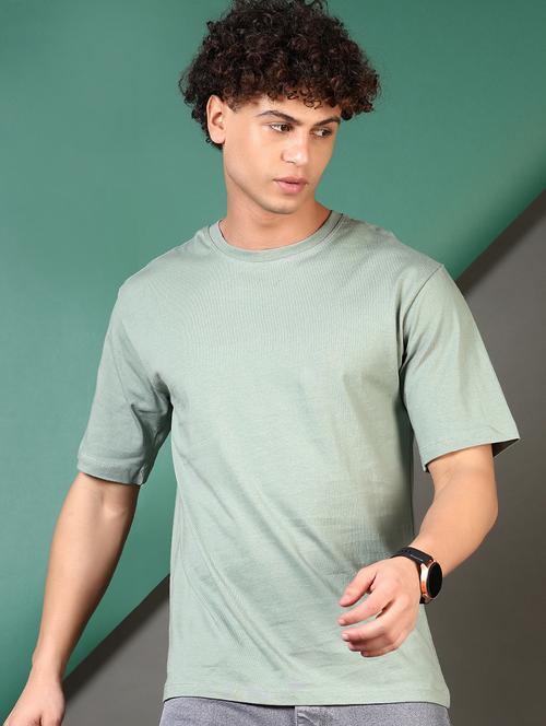 men solid short sleeves regular fit t-shirt - 21710707 - Very Small Image - 1