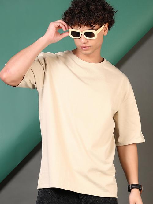 men solid short sleeves regular fit t-shirt - 21710708 - Very Small Image - 1